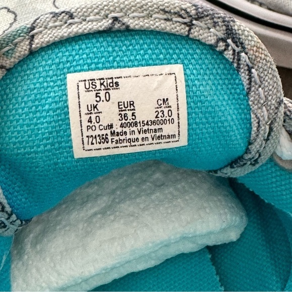 Vans kids Llama Taco party low top sneakers shoes size 5 - Picture 11 of 11